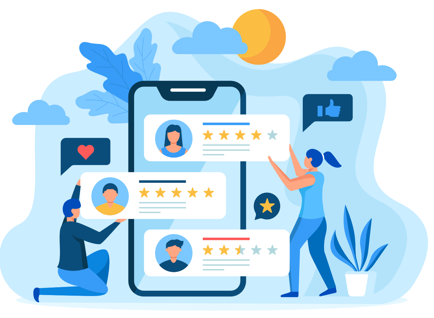 online review builder